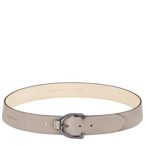 Ceinture femme Longchamp 3D , Cuir - Argile - Vue 1 de 2