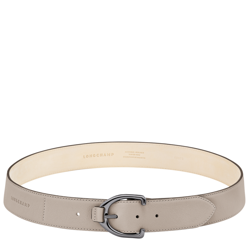 Longchamp 3D Cinturón de mujer , Cuero - Arcilla  - Vista 1 de 2