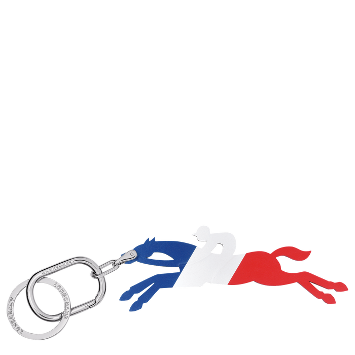 Le Pliage Très Paris 馬形圖騰鑰匙圈, 海軍藍色