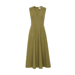 Dress , Lichen - Cotton poplin
