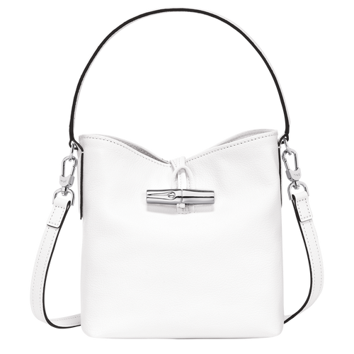 Le Roseau XS Bucket bag , White - Leather - View 1 of  6