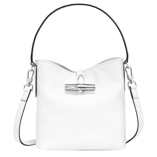Roseau XS Bucket bag , White - Leather - View 1 of  5