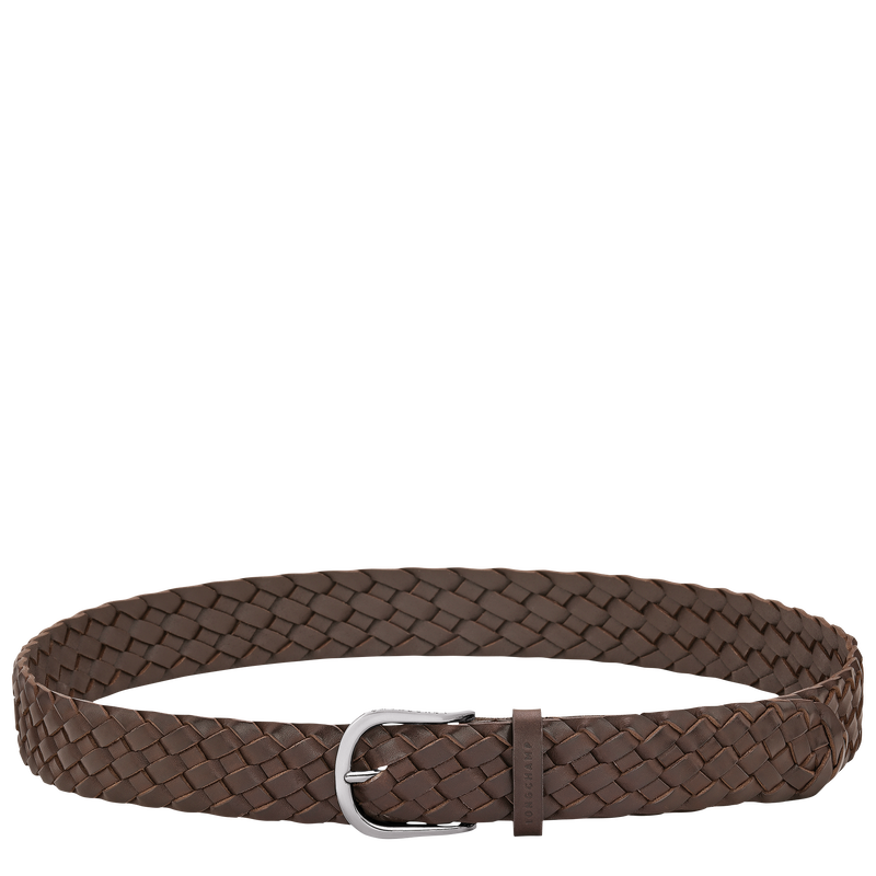 Ceinture homme , Cuir - Moka  - Vue 1 de 3