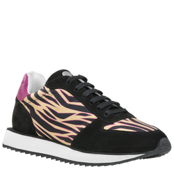 Le Pliage Collection Sneakers , Oat - Leather