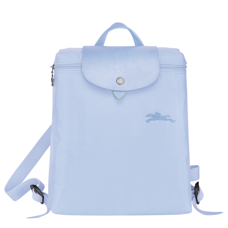 Le Pliage Green M Backpack , Sky Blue - Recycled canvas  - View 1 of  4