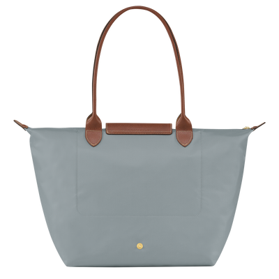 Le Pliage Original Schoudertas L, Staalgrijs