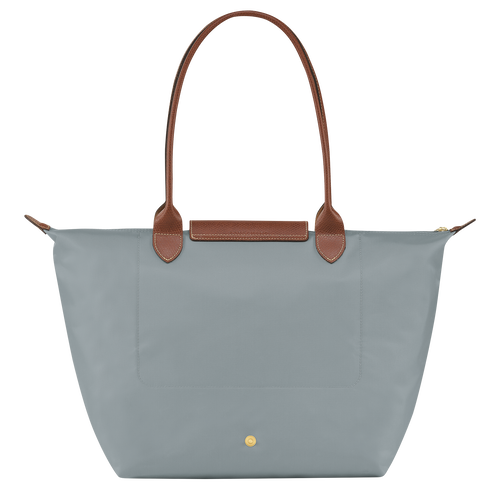 Le Pliage Original L Tote bag , Steel - Recycled canvas - View 4 of 7