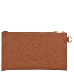 Le Foulonné Pouch , Caramel - Leather