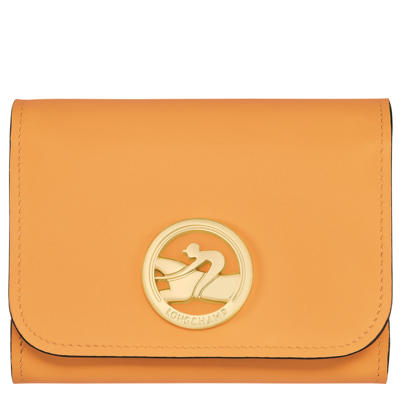 Box-Trot Wallet , Apricot - Leather  - View 1 of  2