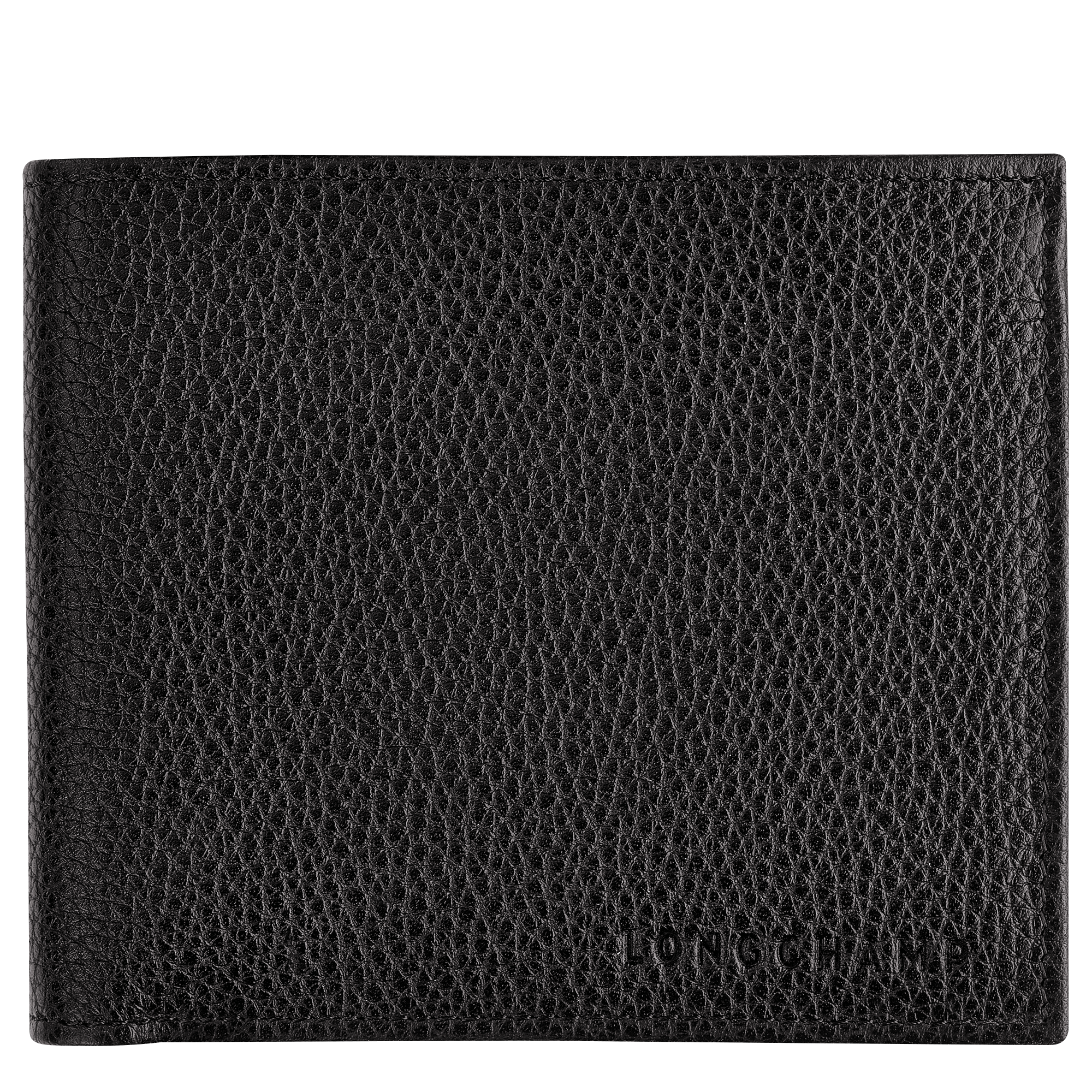 Mens Women Small Black Genuine Soft Leather Card Holder Wallet -  Hong  Kong