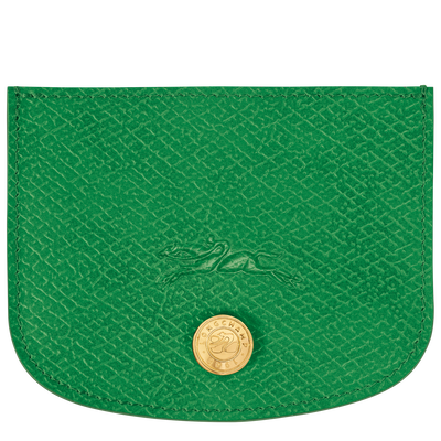Épure Card holder, Green