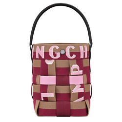 Re-Play XS Bucket bag , Artichoke/Beetroot - Canvas