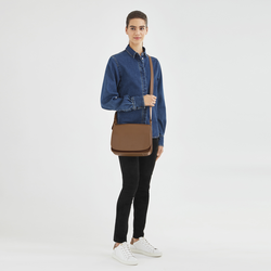 Umhängetasche M Le Foulonné , Leder - Caramel