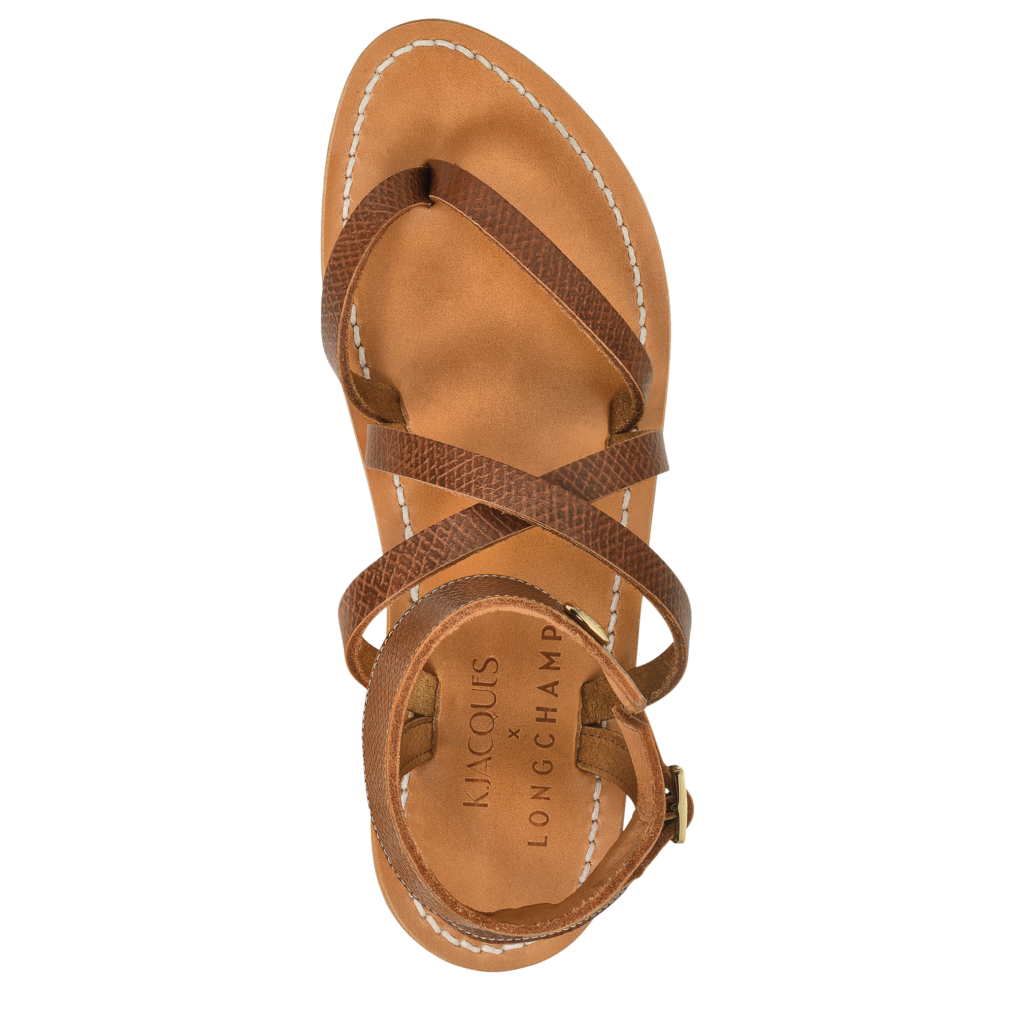 Sandals, Brown - View 4 of
4 - zoom in Longchamp x K.Jacques Sandals, Brown