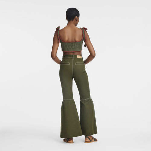 Trousers , Khaki - Gabardine - View 3 of 3