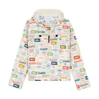 Jacket , Lichen - Printed canvas