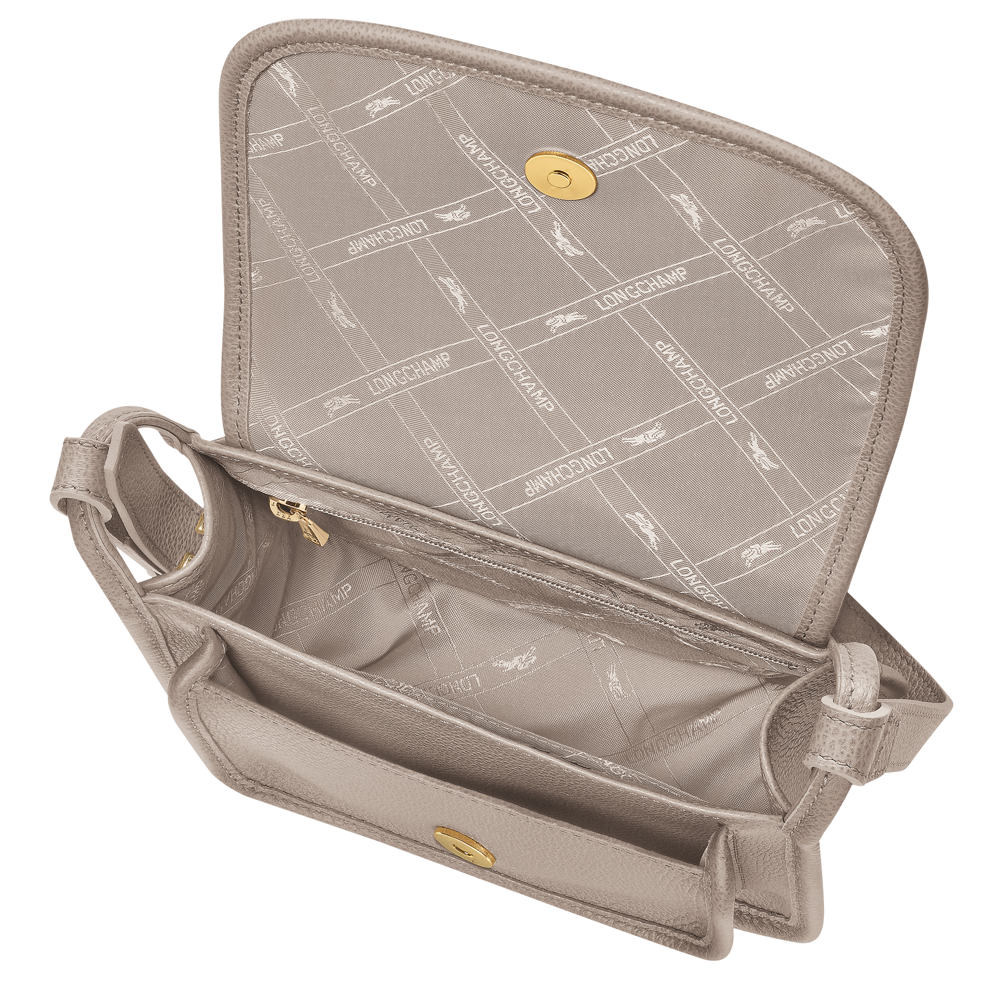 Le Foulonné Crossbody bag XS, Turtledove