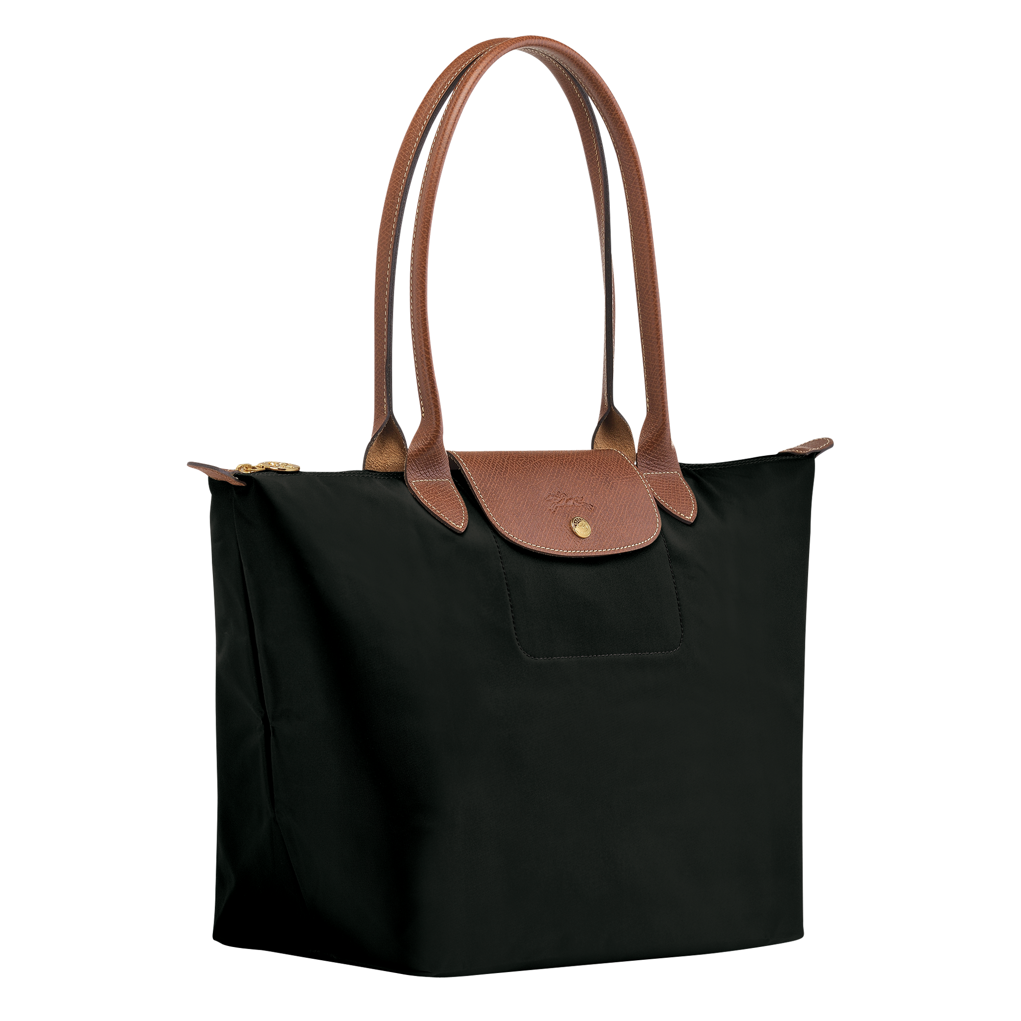 Le Pliage Original Bolso de hombro L, Negro