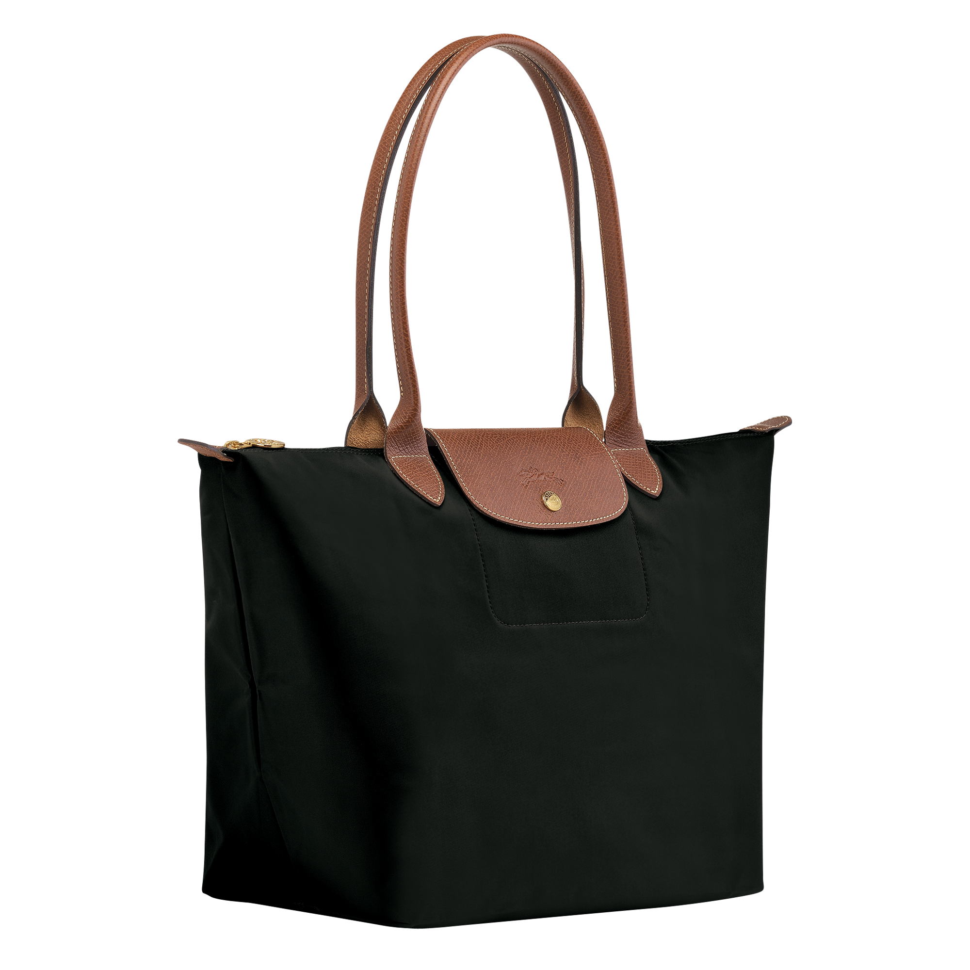 Le Pliage Original Shopper L, Schwarz