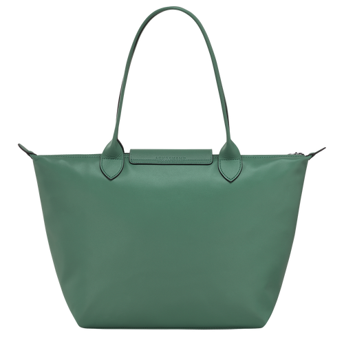 Le Pliage Xtra M Tote bag , Sage - Leather - View 4 of 4