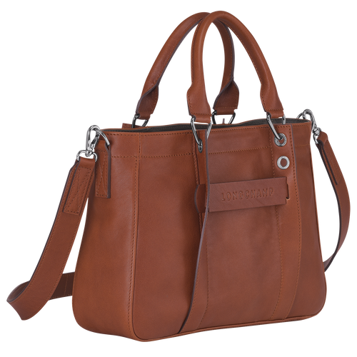 Top handle bag S Longchamp 3D Cognac (L1115772504) | Longchamp US Top handle bag S Longchamp 3D Cognac (L1115772504) | Longchamp US