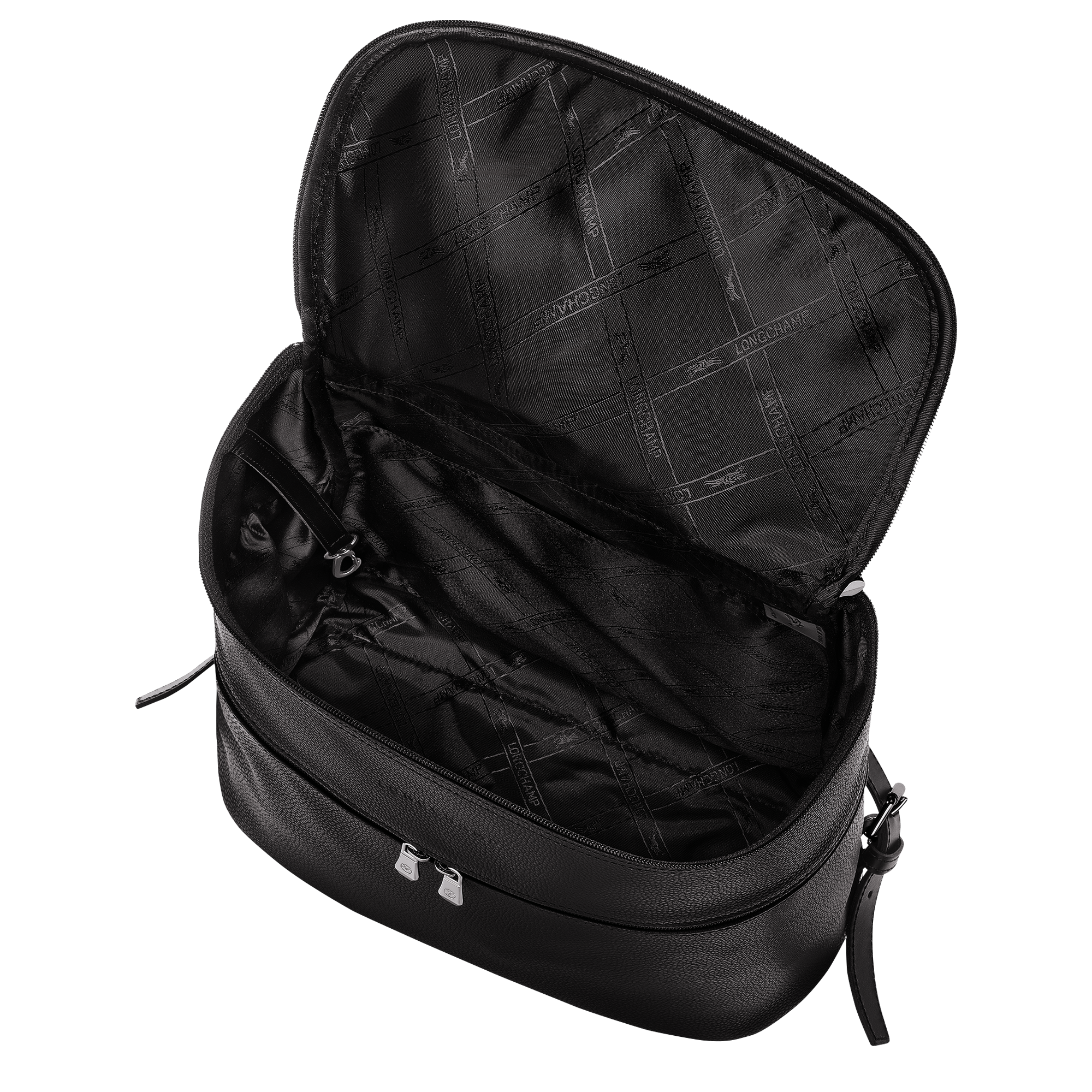 Le Foulonn&eacute; Backpack, Black