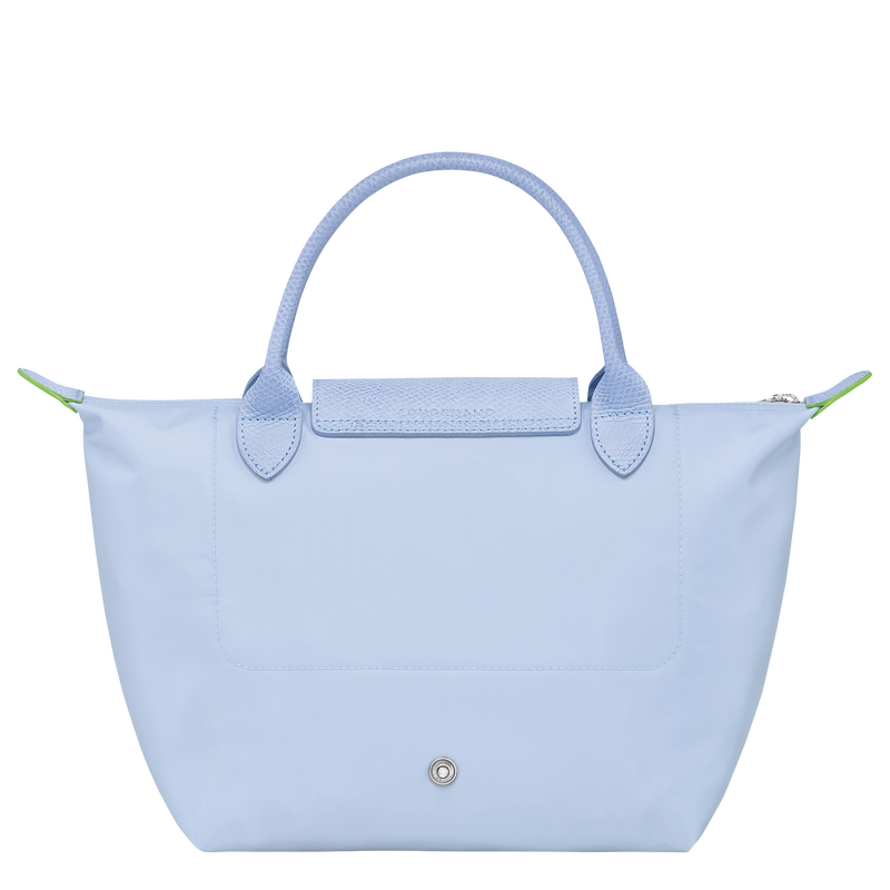 Le Pliage Green S Handbag , Sky Blue - Recycled canvas  - View 4 of 6