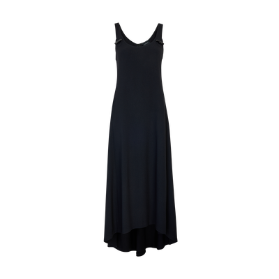 Vestido , Crep&eacute; - Negro