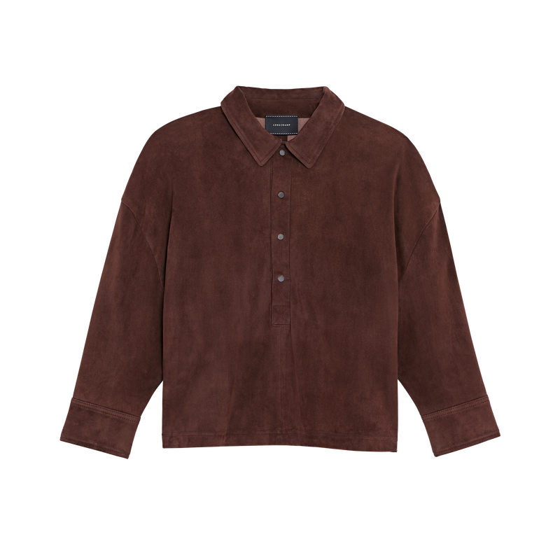 Polo , Pelle - Moka  - View 1 of  4