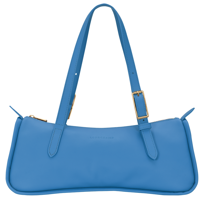 Looong Bolso de hombro L , Cuero - Azur  - Vista 1 de 5