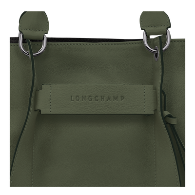 Longchamp 3D Handbag M, Khaki