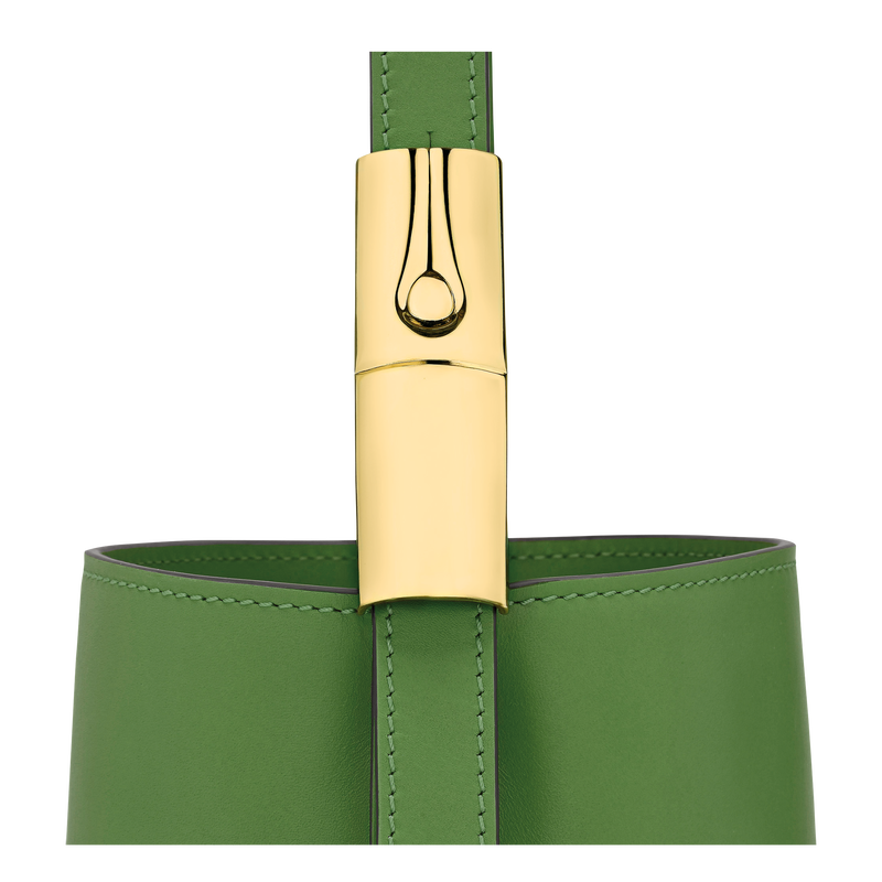Le Smart Bolso saco XS , Cuero - Matcha  - Vista 6 de 6