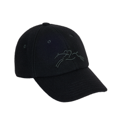 Cap , Black - Knit