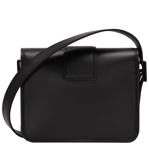 Sac bandoulière S Box-Trot , Cuir - Noir - Vue 4 de 5