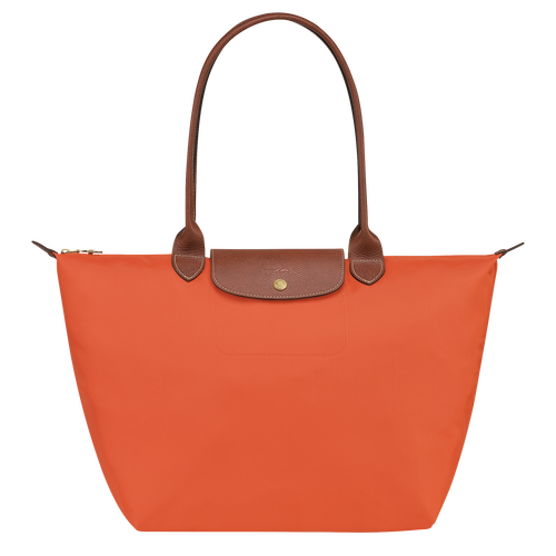 Le Pliage Original L Tote bag , Orange - Recycled canvas - View 1 of 7