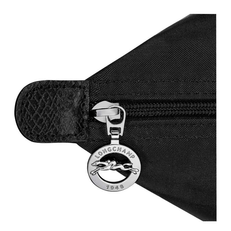 Sac cabas M Le Pliage One , Toile recycl&eacute;e - Noir  - Vue 6 de 8