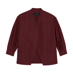 Kimono jacket , Burgundy - Techno taffeta