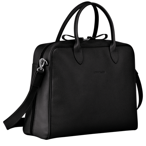 Briefcase M Le Foulonné Black (L2853021047) | Longchamp SE Briefcase M Le Foulonné Black (L2853021047) | Longchamp SE