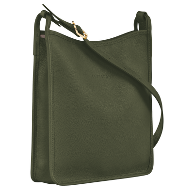 Le Foulonné Crossbody bag M, Khaki