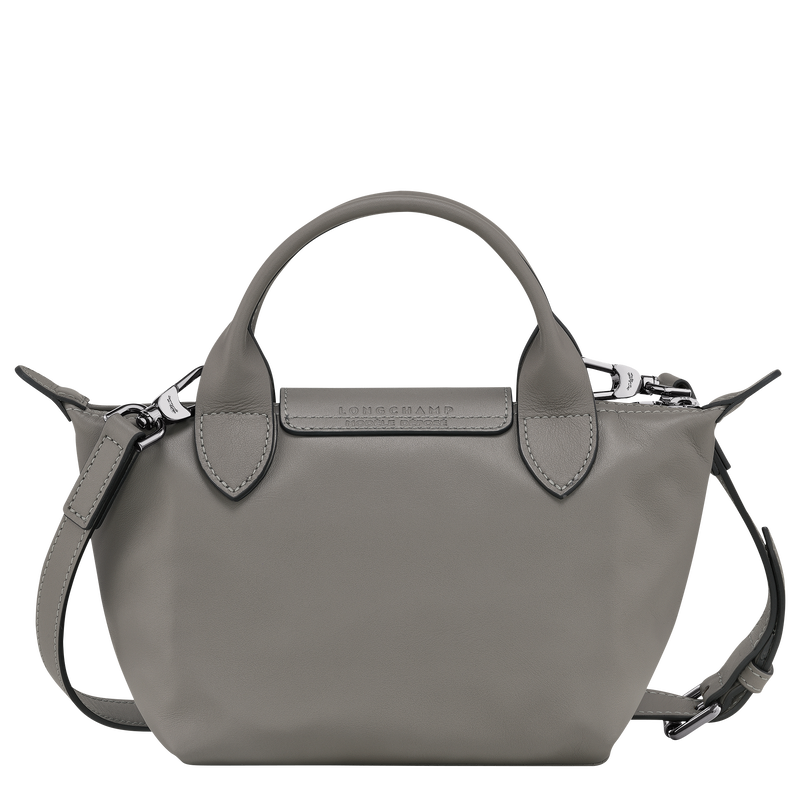 Le Pliage Xtra XS Handbag , Turtledove - Leather  - View 4 of  6