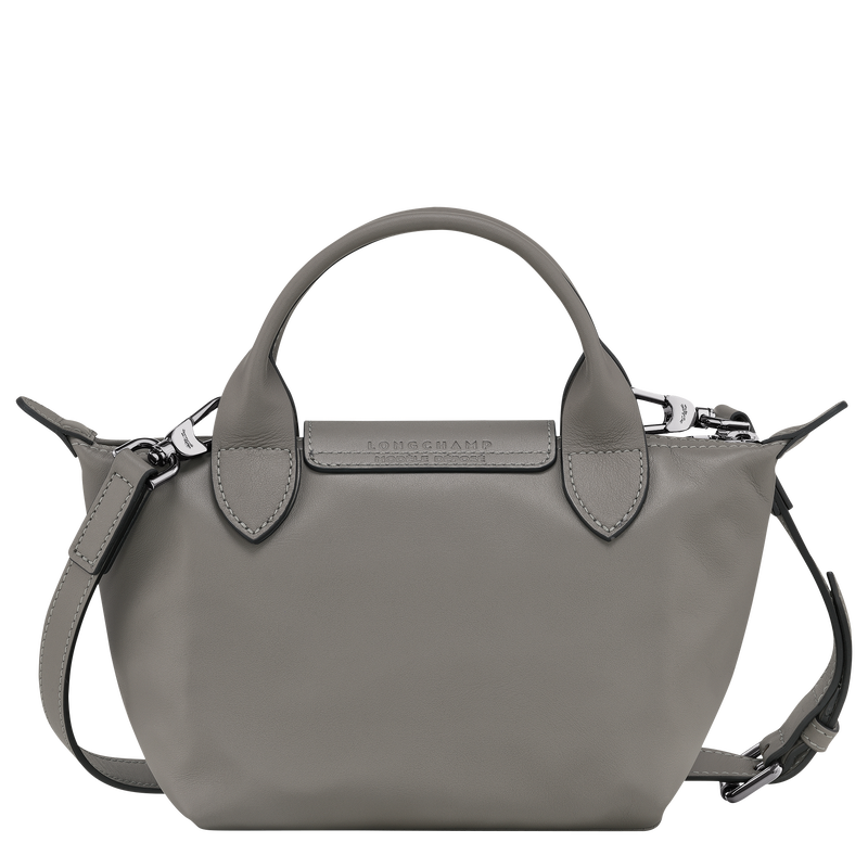 Le Pliage Xtra XS Handbag , Turtledove - Leather  - View 4 of  6