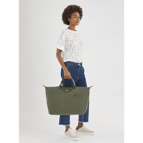 Le Pliage Green Travel bag L, Forest