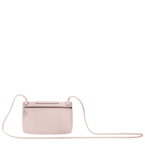 Le Pliage Cuir Crossbody bag, Pale Pink