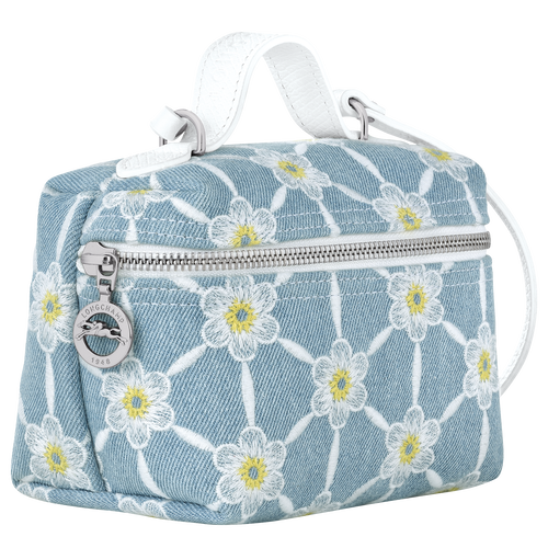 Le Pliage Collection XS Crossbody bag , Sky Blue - Canvas - View 3 of  4
