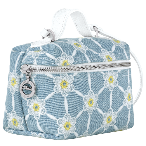 Le Pliage Collection XS Crossbody bag , Sky Blue - Canvas - View 3 of  4