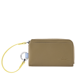Le Pliage Collection Card holder , Lichen - Leather