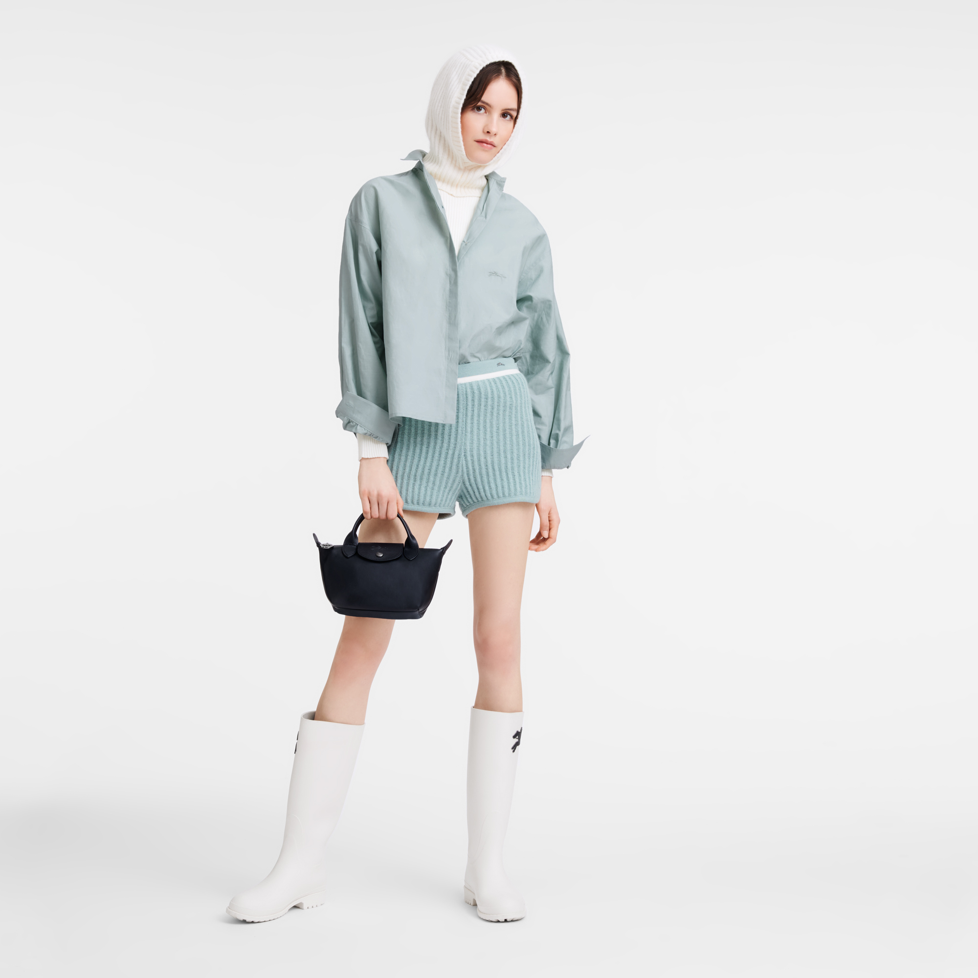 Le Pliage Xtra Bolso con asa superior XS, Negro