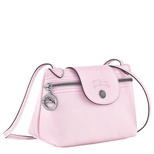 Le Pliage Xtra XS Crossbody bag , Petal Pink - Leather - View 3 of 5