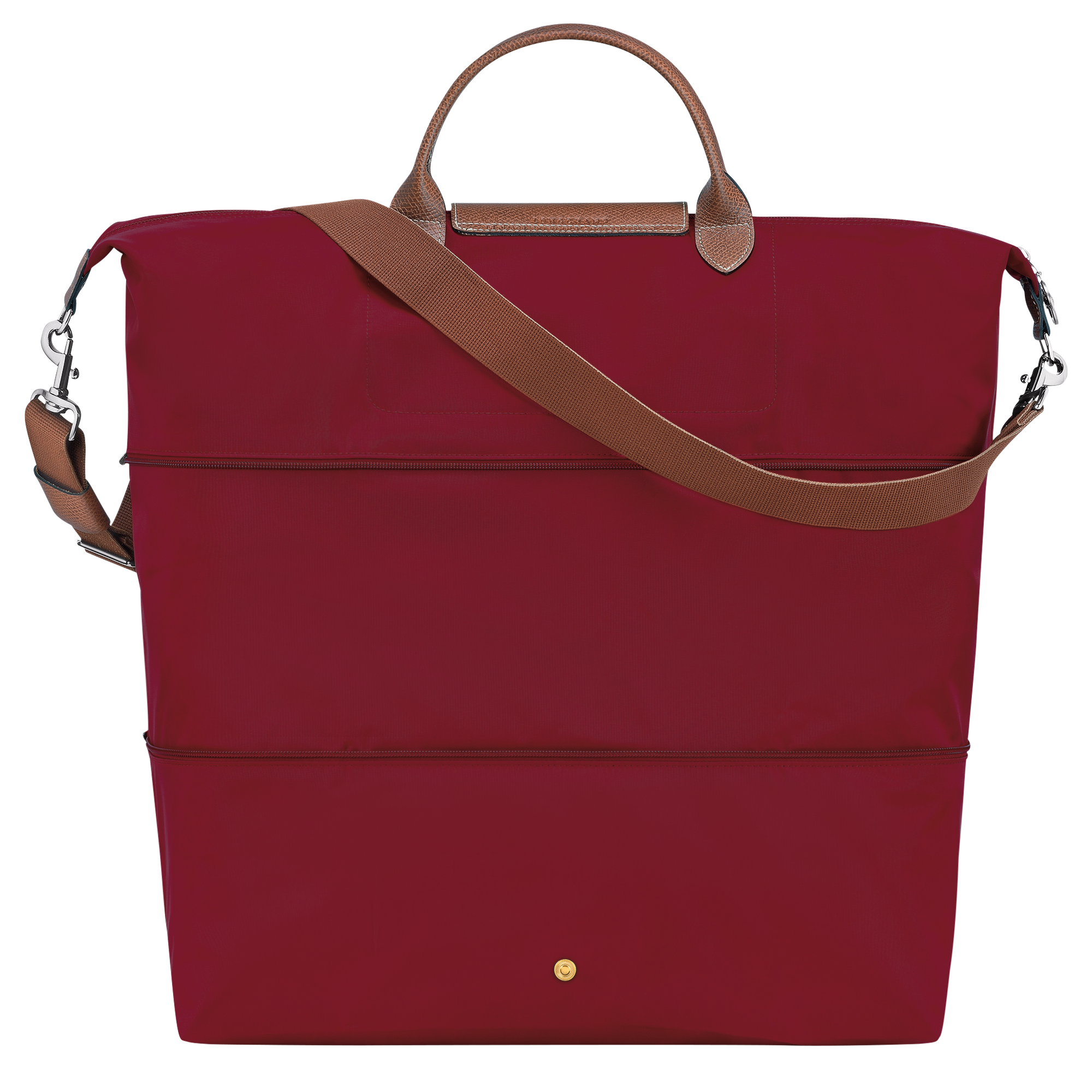 Le Pliage Original Travel bag expandable Red - Recycled canvas  (L1911089P59)