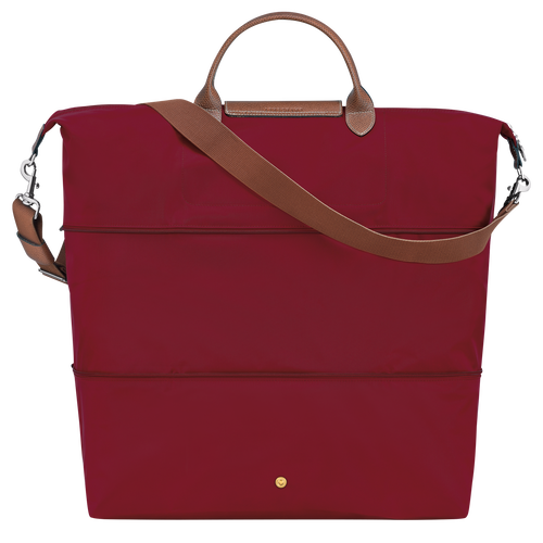 Le Pliage Original Travel bag expandable , Red - Recycled canvas - View 3 of 5